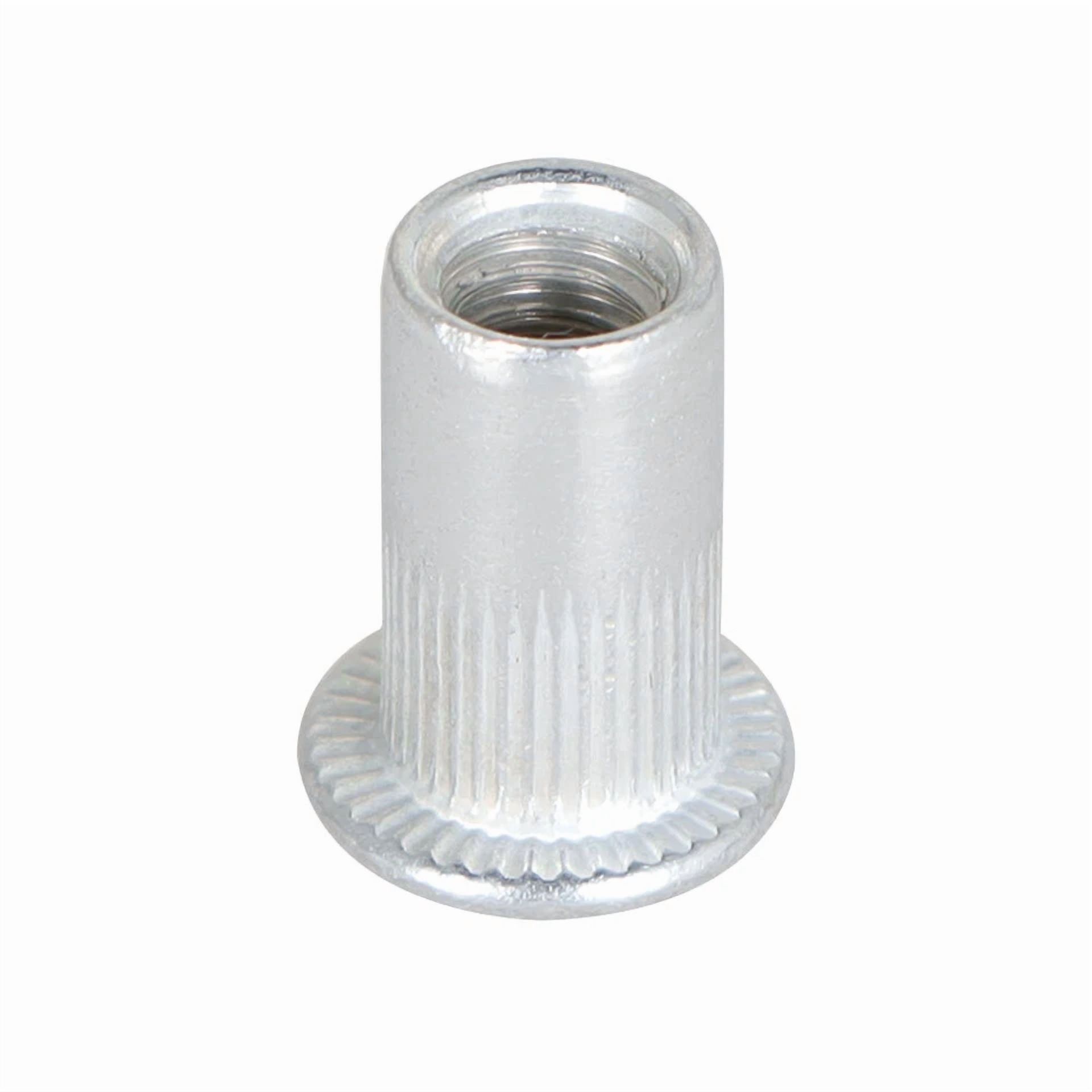 CIRCLE- 100 Pack 10 - 24 Aluminum Sliver Rivet Nut Rivnut Insert Nutsert Sae New