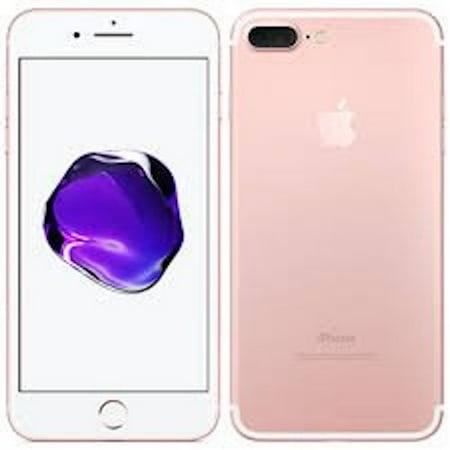 Restored Apple iPhone 7 Plus 128GB, Rose Gold - Locked AT&T (Refurbished)