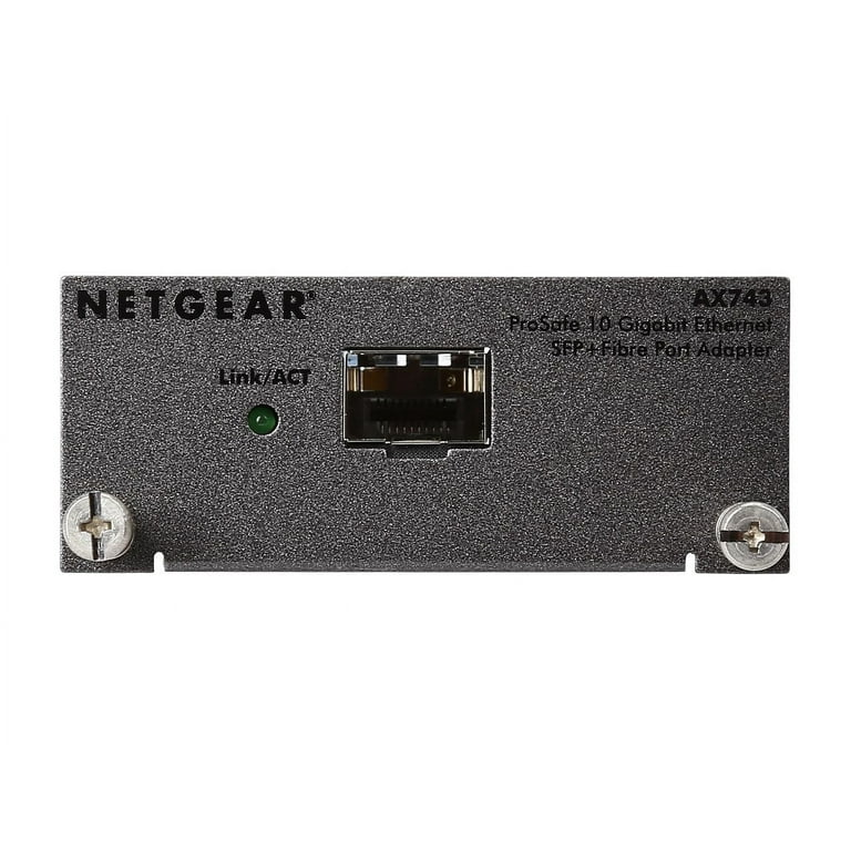 NETGEAR 10G SFP+ アダプタ  AX743-10000S wyw801m NETGEAR ProSAFE 10 Gigabit SFP+ Adapter Module (AX743-10000S