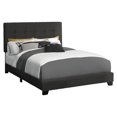 thumbnail image 1 of Monarch Specialties Bed, Full Size, Bedroom, Upholstered, Frame Only, Transitional, 1 of 3