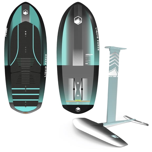 Liquid Force 4'2" Nebula Foilboard with Horizon Surf 155 Foil