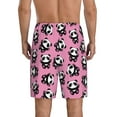 thumbnail image 6 of KLL Cute Panda for Men's 1-Pack Shorts,Sleep Pajama Shorts for Men Soft Pj Shorts Men's Pajama Bottoms Sleepwear -XX-Large, 6 of 7