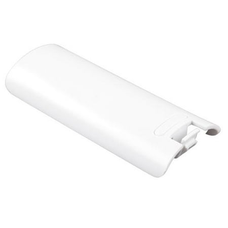 Insten For Nintendo Wii / Wii U Controller Battery Pack Cover Shell - White