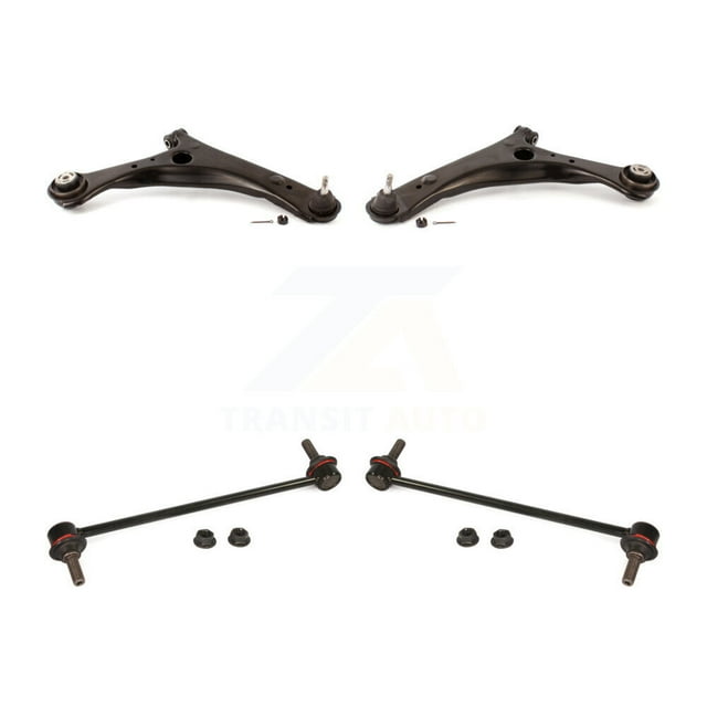 TOR Front Suspension Control Arm and Ball Joint Assembly Stabilizer Link Kit for Car Dodge Grand Caravan Chrysler Town & Country Ram C/V Volkswagen Routan Left Right Side (Driver Passenger) KTR-100156