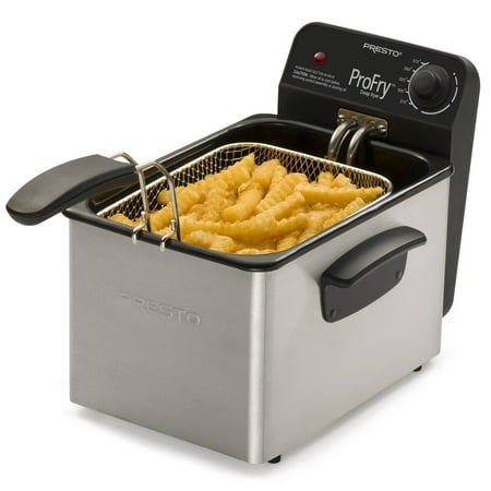 Presto&reg; Stainless Steel Pro Fry&trade; Immersion Element Deep Fryer 05461