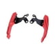 thumbnail image 4 of Apoyabrazos trasero individual de aleación de aluminio Soporte para motocicleta Asiento trasero ergonómico Rojo, 4 of 9