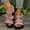 Pink, variant on Viluyesy Womens Gladiator Sandals, Super Soft Sole Arch Support Ankle Strap Comfort Walking Travel Shoes Gray