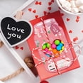 thumbnail image 7 of 48 Pack Valentine's Day Cards for Candy, DIY Valentine Cards with Treat Bags, Mason Jar Valentine Cards with Clear Window, Valentines Exchange Gifts, Classroom Party Favor (Candy Not Included ), 7 of 7