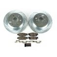 thumbnail image 3 of PowerStop Rear Z36 Truck & Tow Carbon-Fiber Ceramic Brake Pad and Drilled and Slotted Rotor Kit Fits: CADILLAC CHEVROLET GMC Select Models K6562-36, 3 of 3