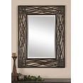 thumbnail image 3 of Uttermost Dorigrass Metal Mirror in Distressed Mocha Brown, 3 of 5
