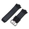 thumbnail image 5 of Pulsera deportiva de silicona de repuesto para Fitbit Ionic Correa de color negro y gris, 5 of 5