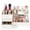 White, variant on 1 Pack Makeup Organizer with Drawers, Large Capacity Cosmetic Storage for Vanity, Dresser, or Bathroom Countertop, Organizer for Skincare, Lipstick, Palettes & Accessories