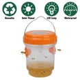 thumbnail image 2 of Wasp Traps Solar Powered Bee Trap with UV LED Light, Outdoor Hanging Fly Traps Reusable for Indoor Outdoor Patio Garden Home, 2 of 9