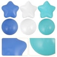 thumbnail image 3 of 100 bolas de océano redondas de plástico a prueba de aplastamiento con forma de estrella para parque infantil y piscina, 3 of 7