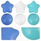 thumbnail image 3 of 100 bolas de océano redondas de plástico a prueba de aplastamiento con forma de estrella para parque infantil y piscina, 3 of 7