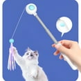 thumbnail image 2 of BESTSKY 2Pcs Interactive Cat Toy,Engaging Interactive Toys Kitten Toys,Quick Action Fun Interactive Cat Toys,Style1, 2 of 4