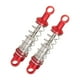 thumbnail image 4 of 2x Amortiguadores Amortiguadores RC Shocks 1:12 Conveniente Resistente al desgaste Metal Fácil de Rojo, 4 of 9