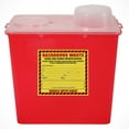 thumbnail image 4 of Hazardous Waste Label, 6" x 6", Pack of 100, Yellow and Red Label, Self-Adhesive, 4 of 7