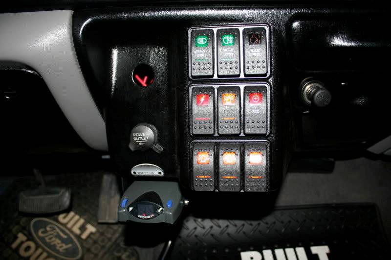 BTR Products HMLSSPVS3 BTR Rocker Switch Mounting Plate, 3 Switch