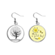 thumbnail image 1 of Árboles de música Pendiente Sol Flor Pendiente Joyas Moda Unbranded M, 1 of 3