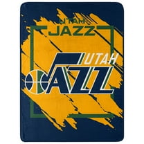 The Northwest Group  Utah Jazz 46" x 60" Dimensional Micro Raschel Plush Throw Blanket