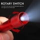 thumbnail image 4 of Mini linterna LED portátil de 14 piezas con llavero para senderismo al aire libre, camping, viajes, ciclismo (7 colores), 4 of 5