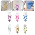 thumbnail image 4 of Sensational Soundscape Serene shell wind chimes adorned with For Crystal stones, 4 of 5