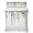 Gray Blue Grass Green, variant on Full Quilt Set 78''x90'', Brown White Ombre Lightweight Bedspread Coverlet Set with 2 Pillow Shams, Vintage Minimalist Country Gradient Breathable All Season Quilt Bedding for Bedroom/Guest Room
