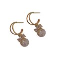 thumbnail image 2 of Sonducket 1 par de pendientes colgantes con lazo, colgante de perla a la moda, vacaciones, cumpleaños, boda, aniversario, fecha, joyería de viaje para Ropa, zapatos y accesorios Miscelánea Sonducket AP011337-00, 2 of 6