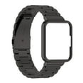 thumbnail image 4 of Funda con banda de metal compatible con Xiaomi Redmi Watch2 Lite versión internacional Correa de metal con funda protectora, 4 of 9