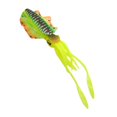 thumbnail image 2 of Señuelo de pesca suave de 15 cm de longitud Swimbait con faldas de calamar realistas Señuelo de pulpo Verde, 2 of 9