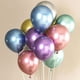 thumbnail image 5 of Paquete de 50 globos metálicos multicolores, globos cromados de primera calidad de 12 pulgadas para fiestas de cumpleaños y bodas, 5 of 5