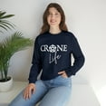 thumbnail image 7 of Crone Life Sweatshirt, Witch Maiden Mother Crone Sweatshirt, 7 of 7