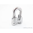 thumbnail image 3 of Red Hound Auto 10 - 316 Stainless Steel Marine Wire Rope Cable Clamp Clips 3/8 Inches - 10mm Premium, 3 of 4