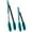 Turquoise, variant on Premium Stainless Steel Locking Kitchen Tongs with Silicon Tips, Set of 2-9" and 12"
