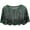 Black/Green, variant on Sheer Net Bolero Shrug Wrap Shoulder Cover up for Formal Strapless Occasion Dress