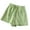 Green, variant on Womens Comfy Drawstring Elastic Waist Pocketed Loose Relaxed Fit Shorts Plus Size Women's Mid-Rise Slim Drawstring Shorts Summer Beach Lightweight Pure Color Casual Lightweight Shorts