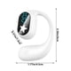 thumbnail image 3 of Auriculares Bluetooth, Auriculares deportivos de diadema, de negocios, de baja latencia, con batería alta, ligeros, con reducción de ruido inteligente, verdaderamente inalámbricos, Bluetooth 5.3, Auri, 3 of 7