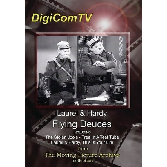 Laurel And Hardy in Flying Deuces (DVD), Digicomtv, Comedy