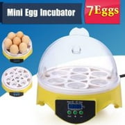 7 Eggs Chicken Duck Goose Egg Incubator Iurning Turning Egg Hatcher