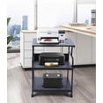 thumbnail image 6 of Printer Stand, Large Printer Table, Printer Stand with Storage, Printer Cart, 23.4” x19.1” x 31.5”, Power Hub Included, 6 of 6