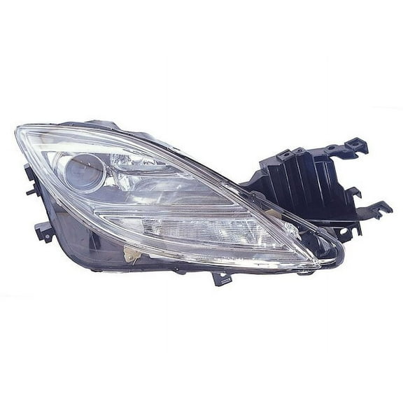 Right Passenger Side Halogen Headlight Assembly - Compatible with 2009 - 2010 Mazda 6