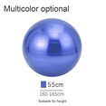 thumbnail image 2 of Yoga Ball for Fitness, Stability Ball Chair with Pump, Birthing Ball, Fitness Ball-purple-55cm, 2 of 5