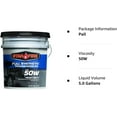 thumbnail image 2 of Starfire Premium Lubricants SAE 50 Full Synthetic Transmission Oil, 5 gal Pail, 2 of 2