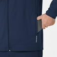 thumbnail image 2 of Wink Knits and Layers Men's Fleece Full Zip Jacket, Navy, XS, 2 of 9