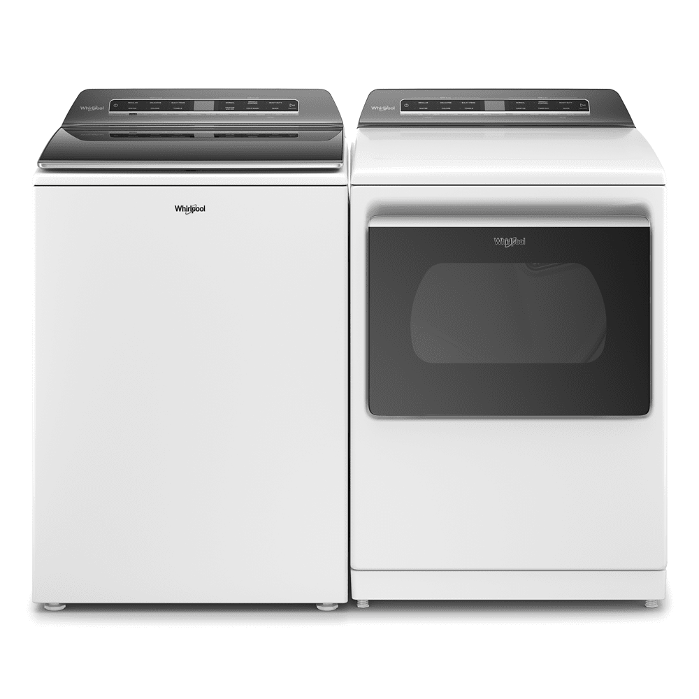 Whirlpool 7.4 cu. ft. Top Load Electric Dryer with Advanced Moisture Sensing - WED8127LW