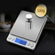 thumbnail image 4 of Balanza de cocina de alimentos digitales, gramos de peso y onzas para cocinar horneado, graduación precisa de 1g / 0.1oz (3000g / 0.1g, plata) brillar Electrónica, 4 of 5