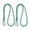 Green, variant on Swing Strap with Hooks, 2 Pcs 50cm Hanging Rope, Hammock Suspension Belt, Snap Buckle Design Strap, Heavy Duty Hanging Accessory for Outdoor Tree, Playground Swing Installation,Green