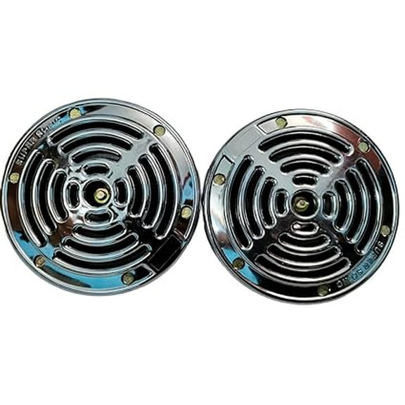 super sonic High and Low Tone Horn (12V) for Passenger Car And bike Horn For Universal For Bike, Universal For Car