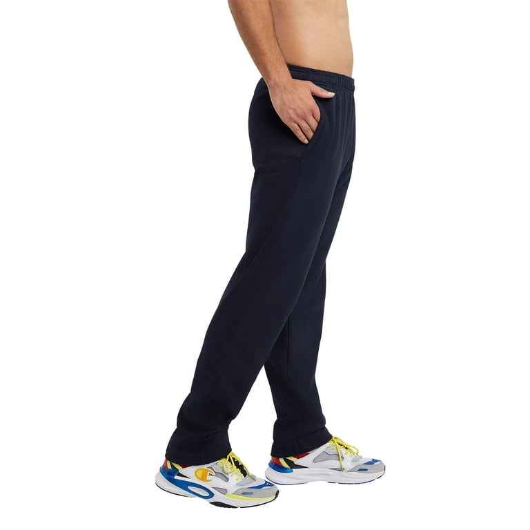 Men's Champion® Powerblend Fleece Pants Color: Navy Size: M Men's Champion® Powerblend Fleece Pants Color: Navy Size: M